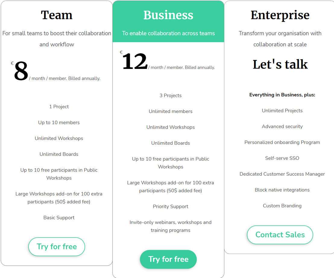 ExcelWay pricing 1