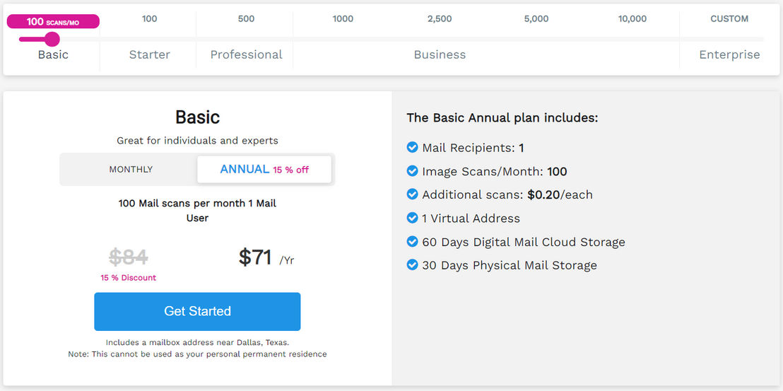Exela Digital Mailroom pricing 2