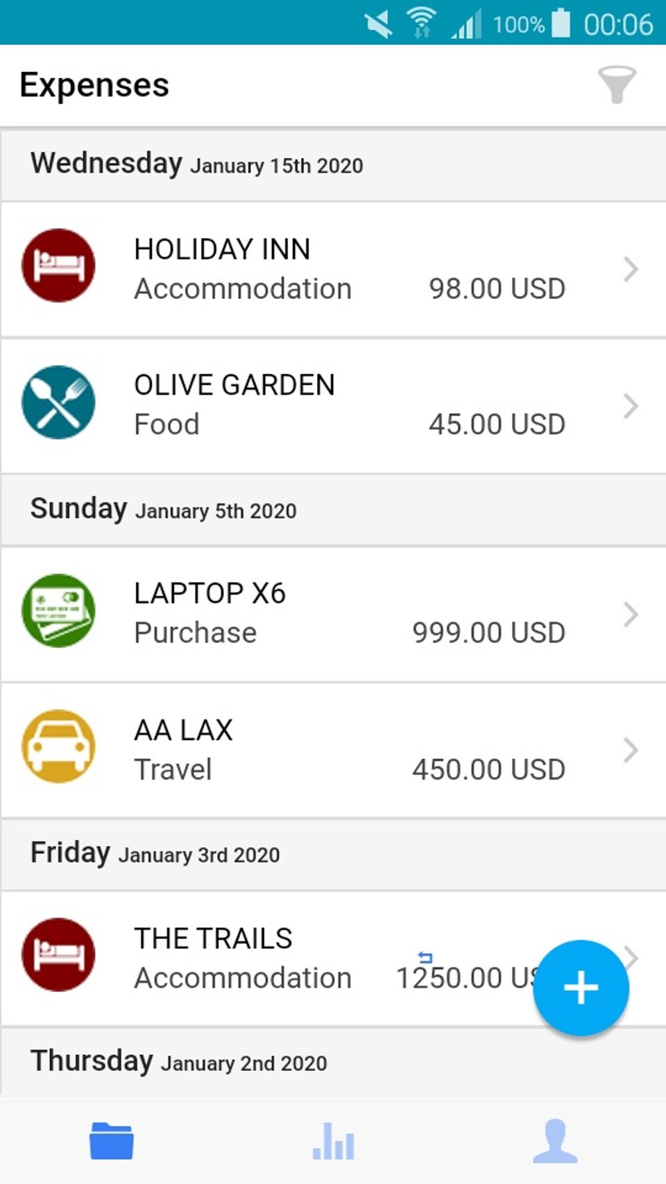 Expenday screenshot 3