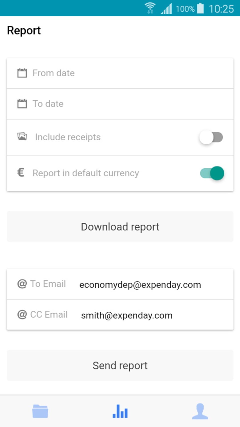 Expenday screenshot 2