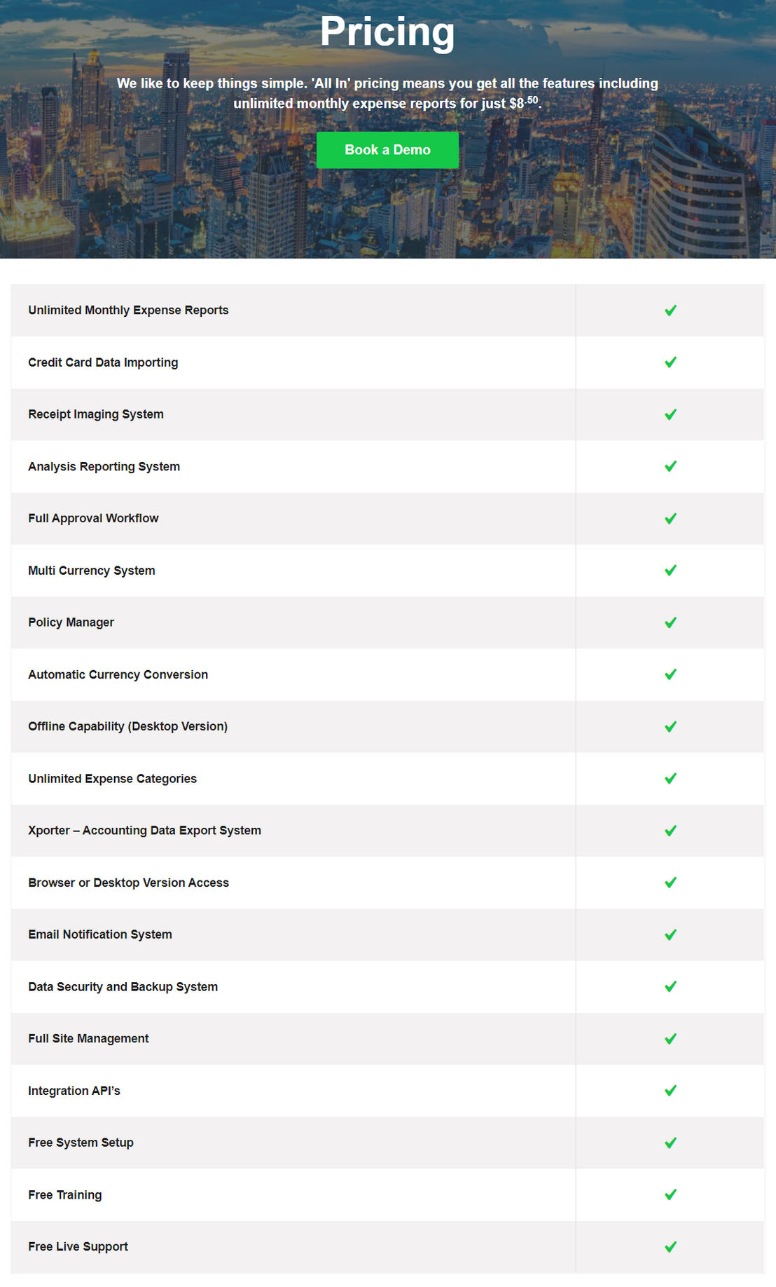 ExpensePoint pricing 1