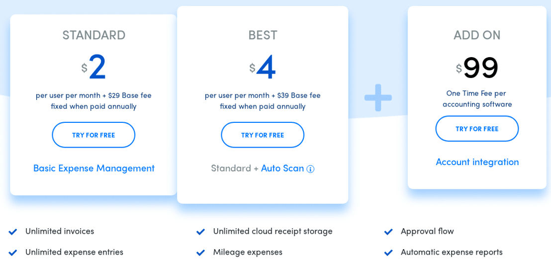 ExpenseTron pricing 2
