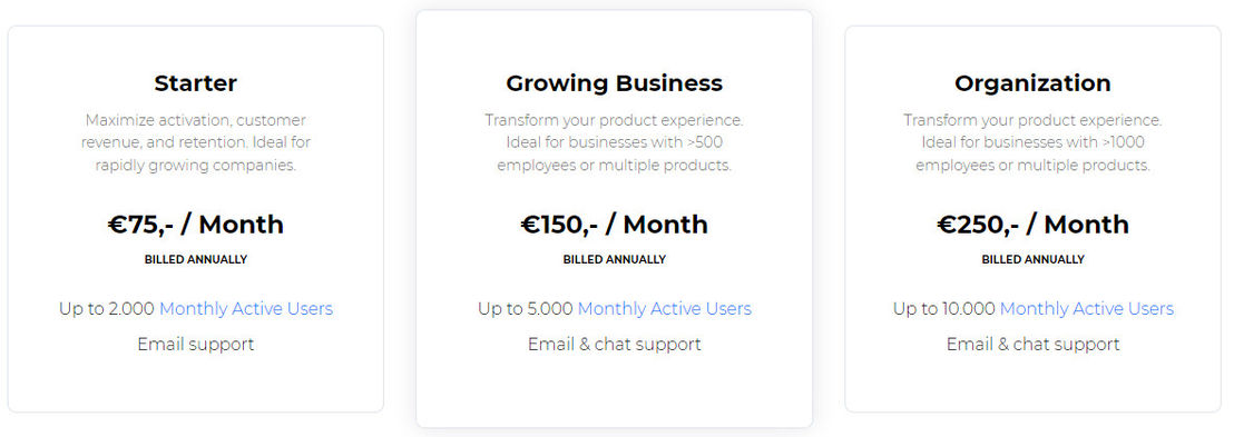 Experience Layer pricing 1