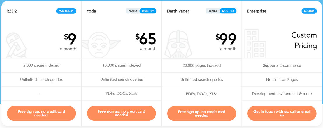 ExpertRec pricing 1