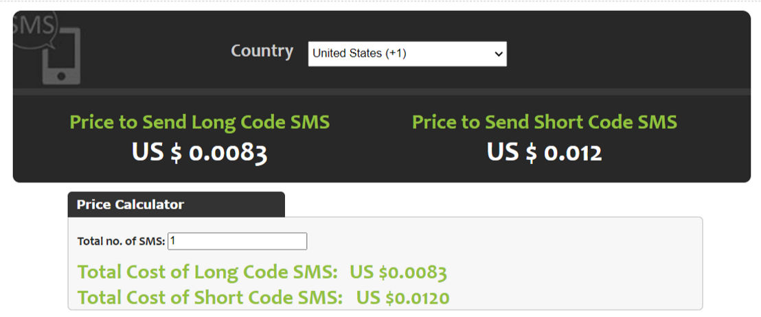 ExpertTexting pricing 1