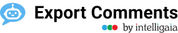 Export Comments logo