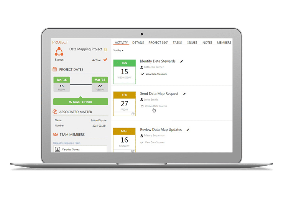 Exterro screenshot