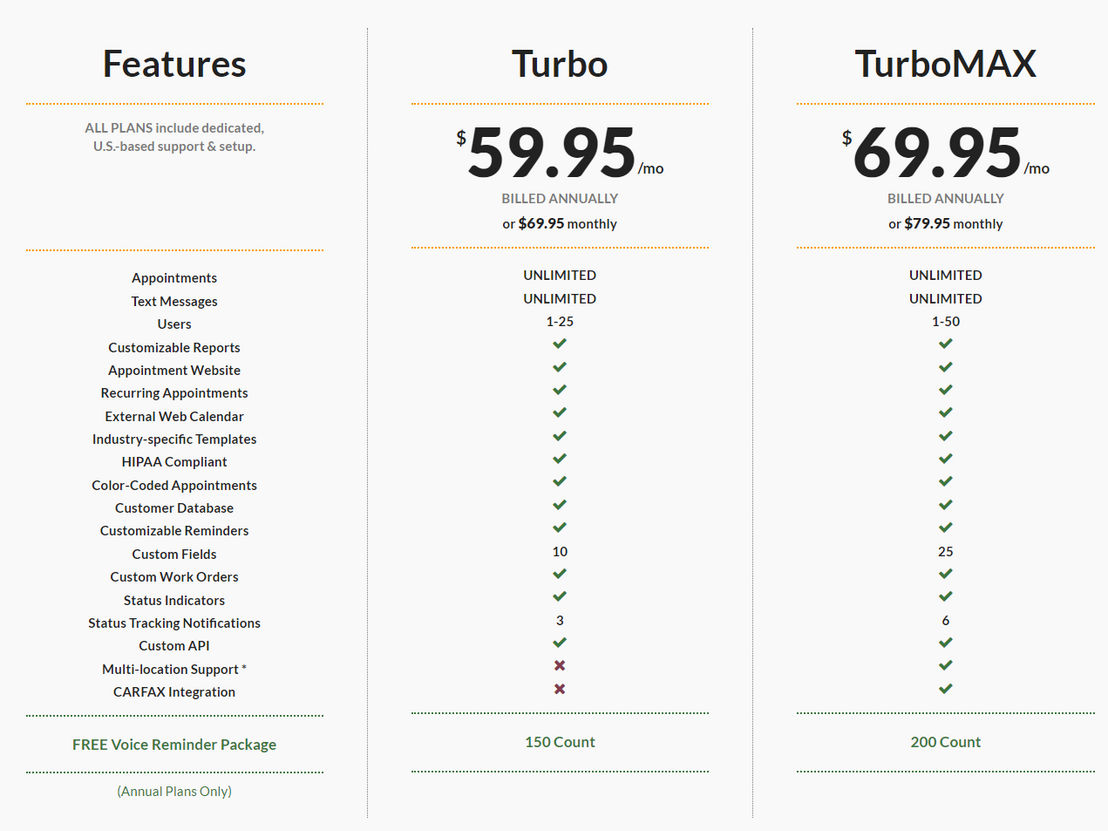 EZ Auto Scheduler pricing 1