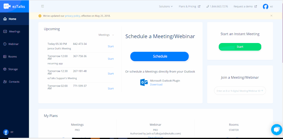 ezTalks screenshot 1