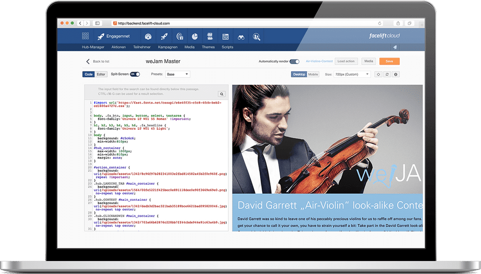 Facelift Cloud screenshot 2