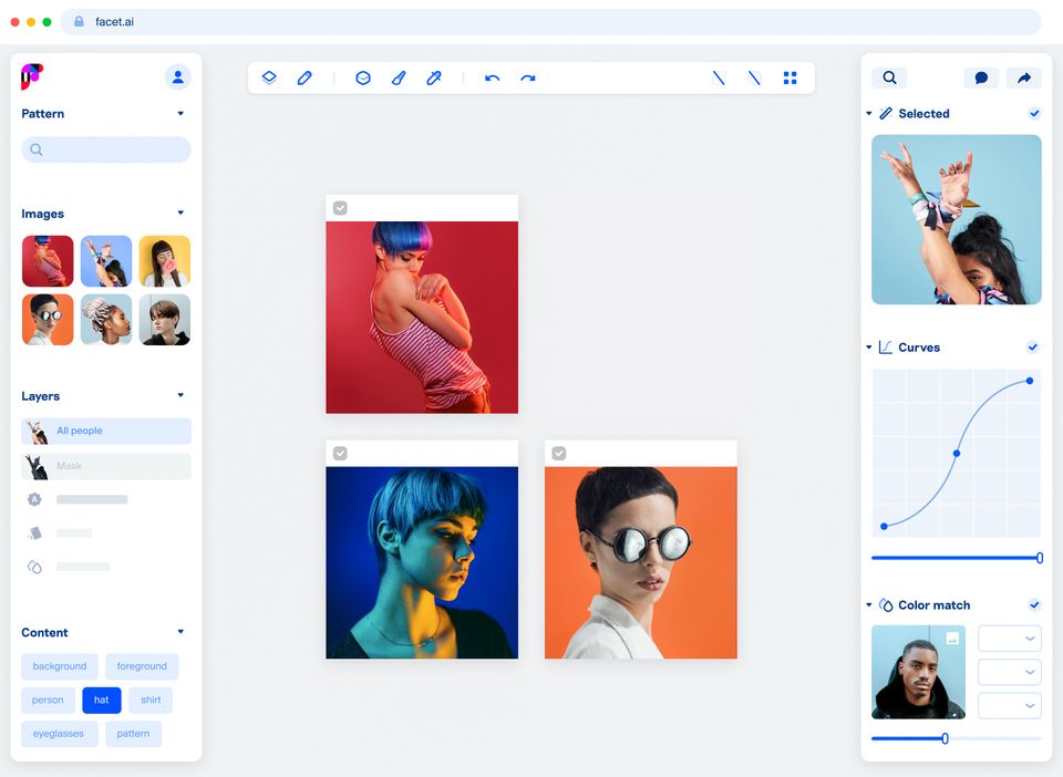 Facet screenshot 1