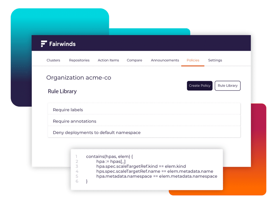 Fairwinds Insights screenshot 2