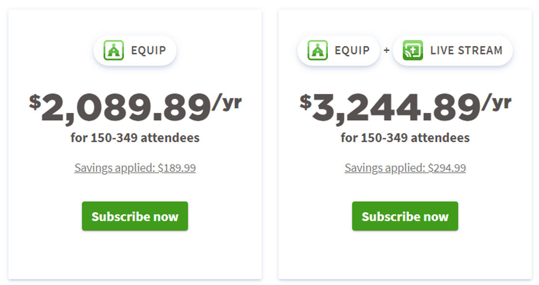 Faithlife Equip pricing 1