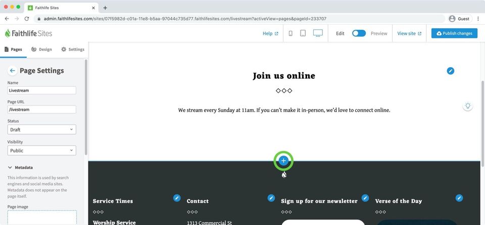 Faithlife Live Stream screenshot 4
