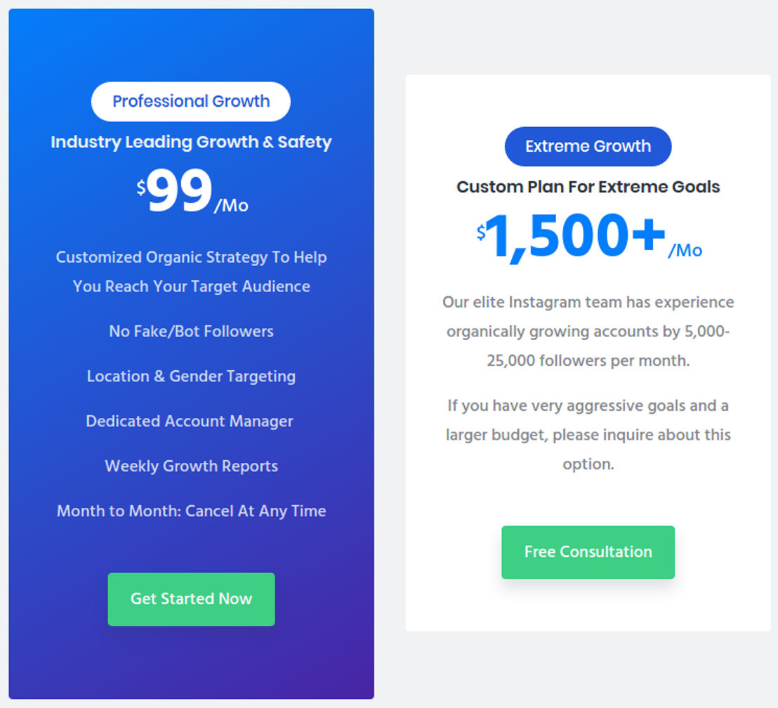 FanBump pricing 1