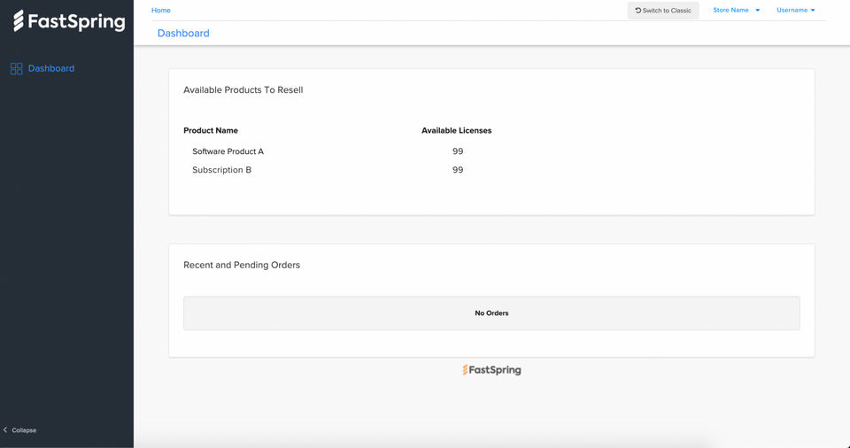 FastSpring screenshot 1