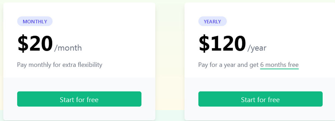 Feedback Lane pricing 1