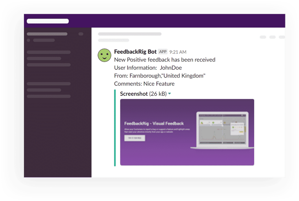 FeedbackRig screenshot 2