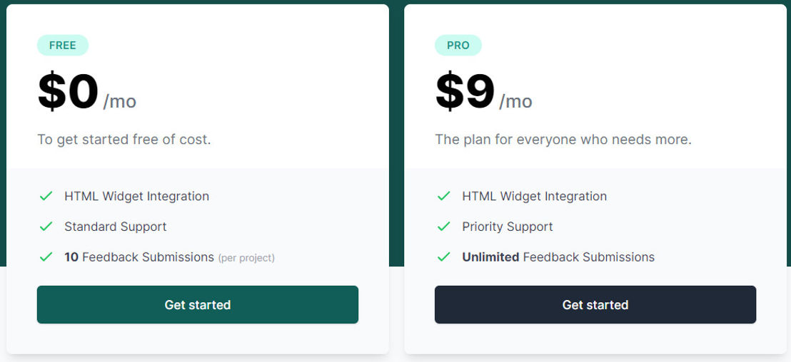 Feedbackwave pricing 1