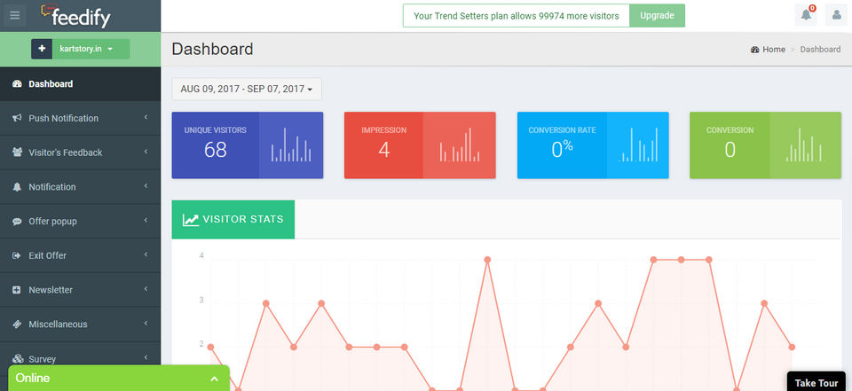 Feedify screenshot