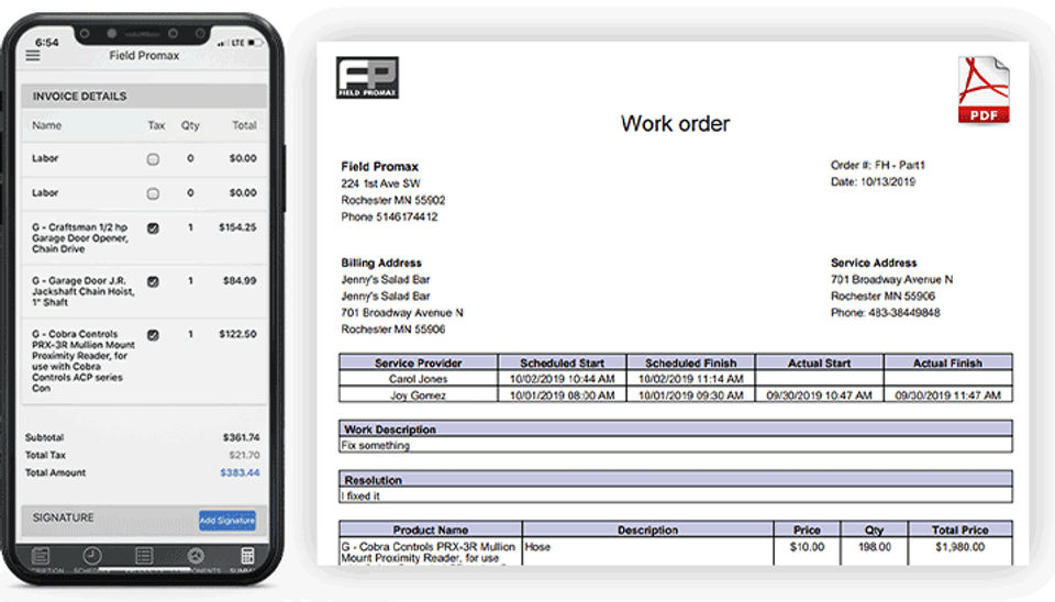 Field Promax screenshot 4