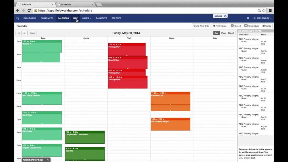 Fieldworkhq screenshot 2