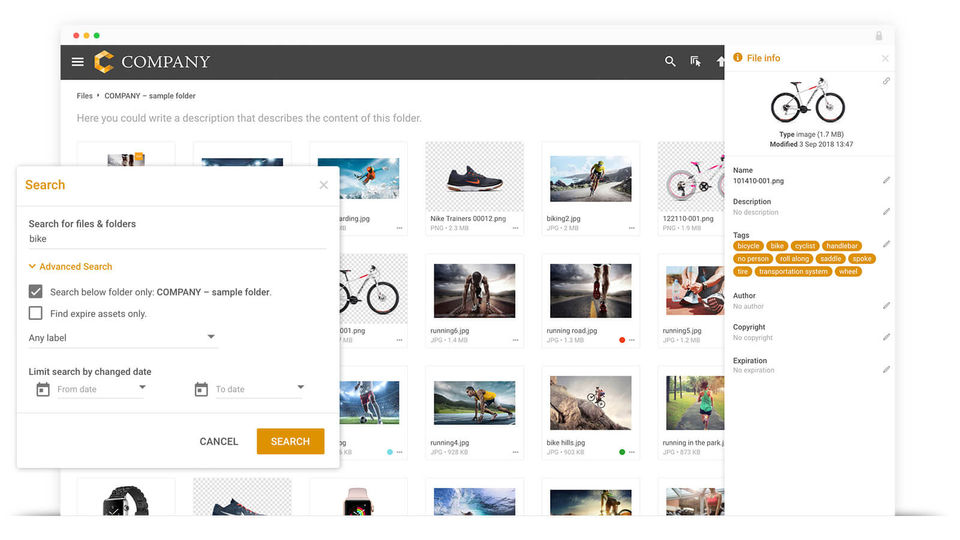 Filecamp screenshot 3