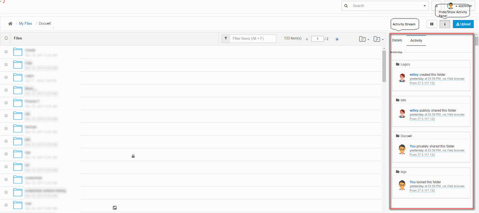 FileCloud screenshot 3