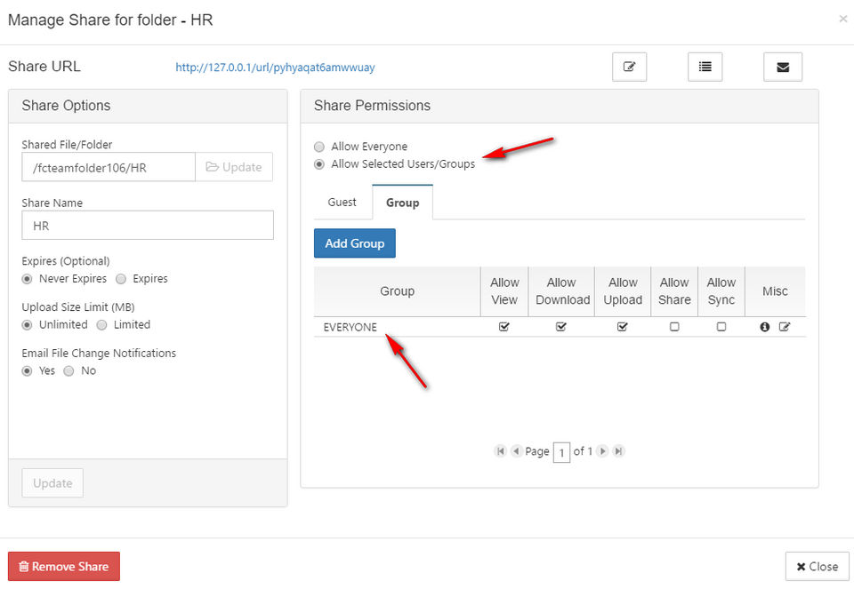 FileCloud screenshot 4