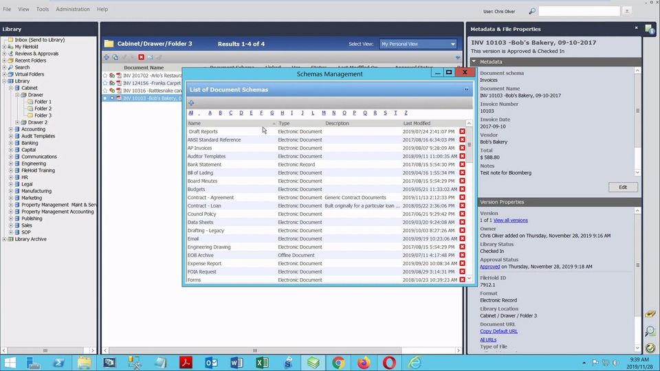 FileHold screenshot 1