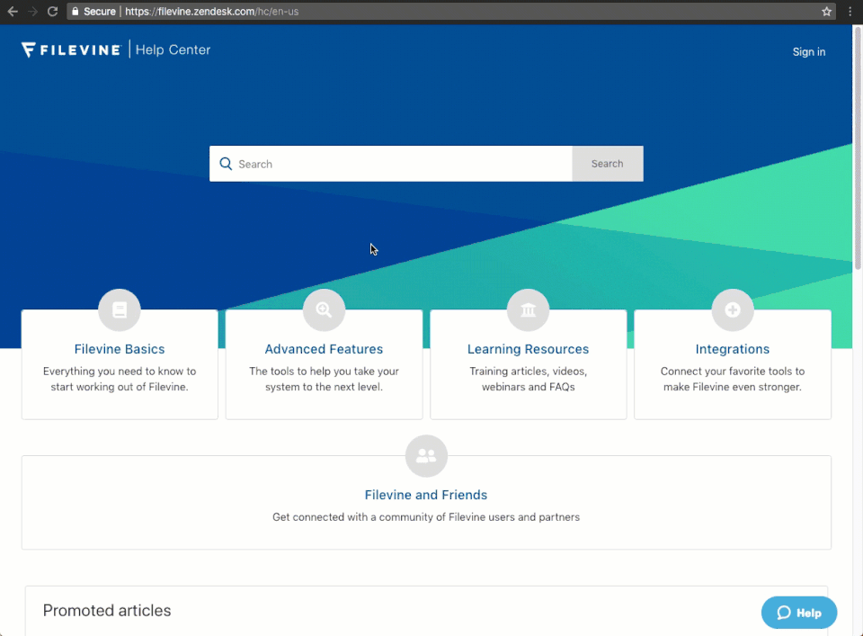 Filevine screenshot 2