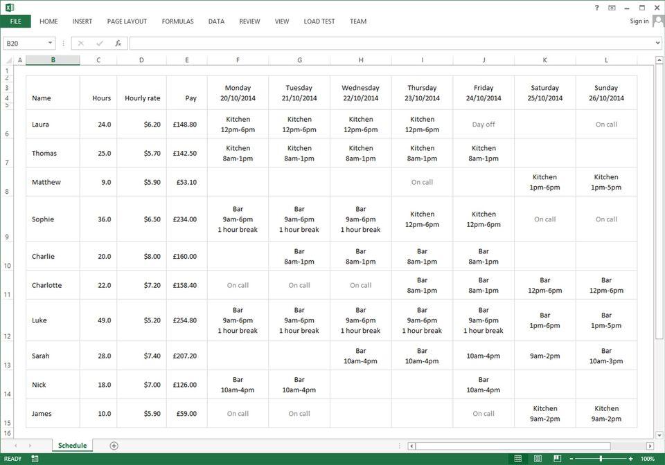 Findmyshift screenshot
