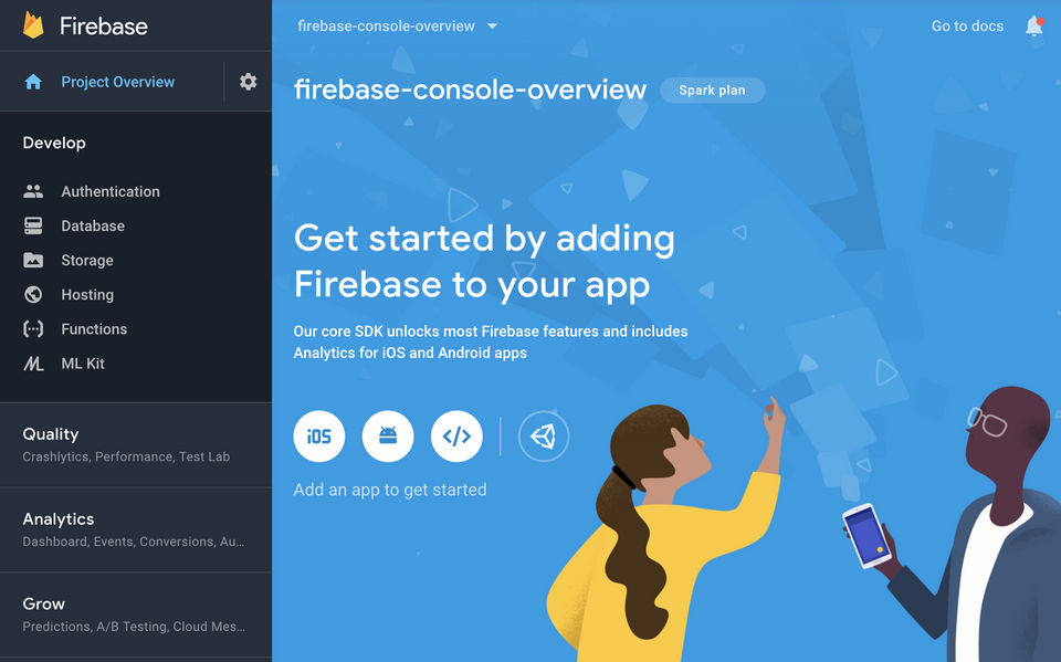 Firebase screenshot 2