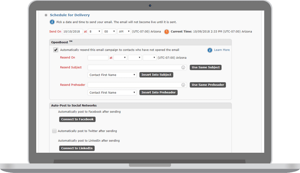 FireDrum Email Marketing screenshot 3