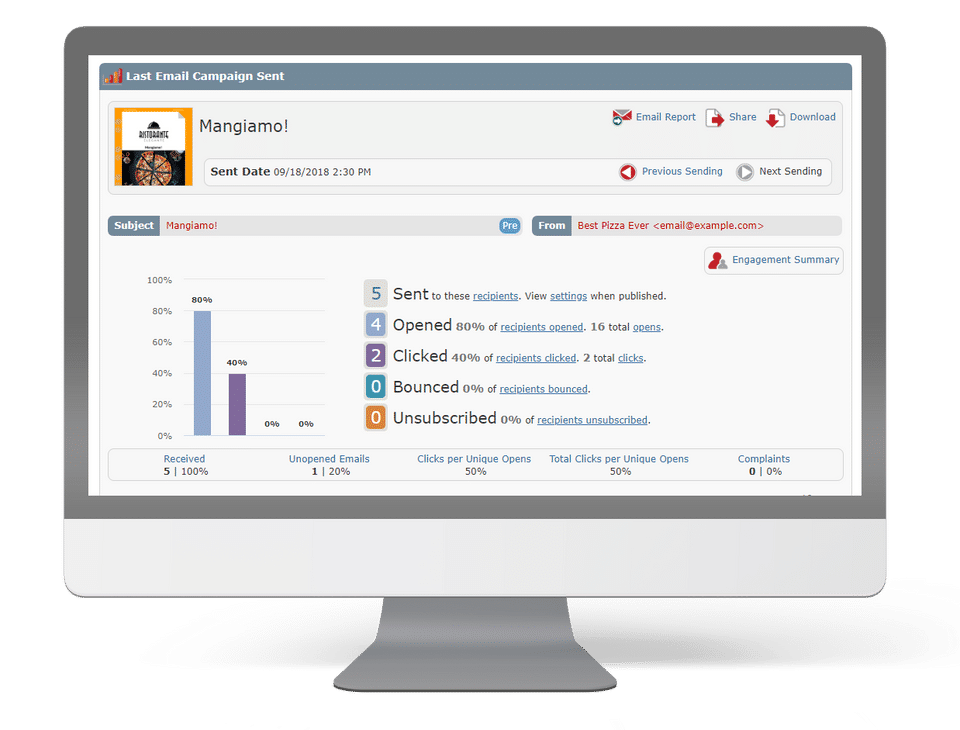 FireDrum Email Marketing screenshot 2