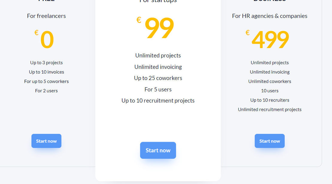 Firmbee pricing 1