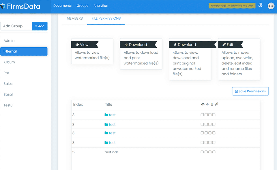 FirmsData screenshot 2