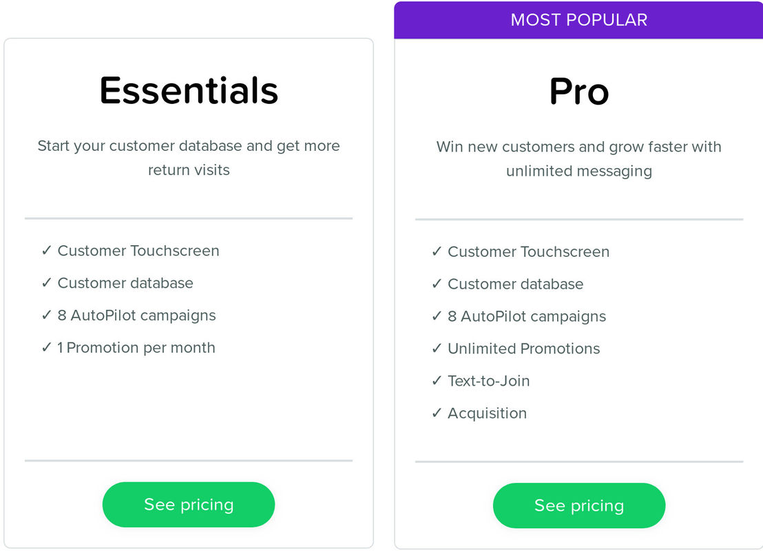 Fivestars pricing 1