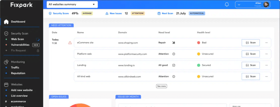 Fixpark screenshot 1