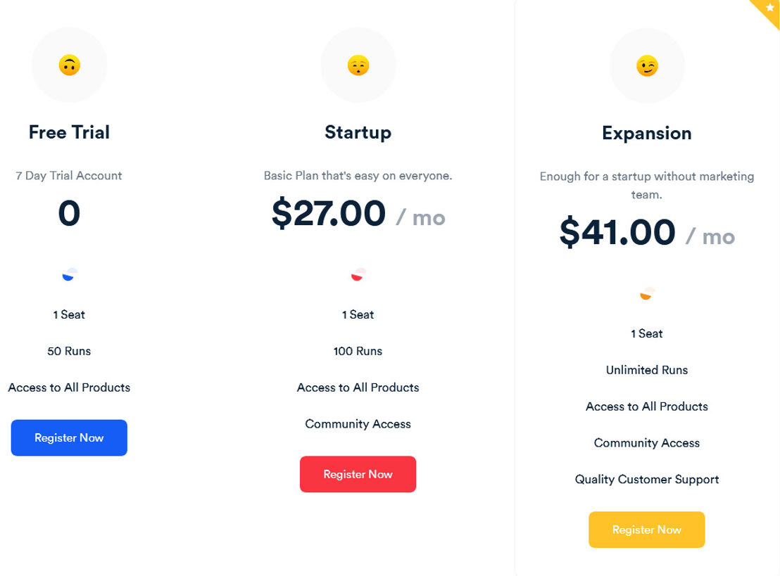 Flacked AI pricing 1
