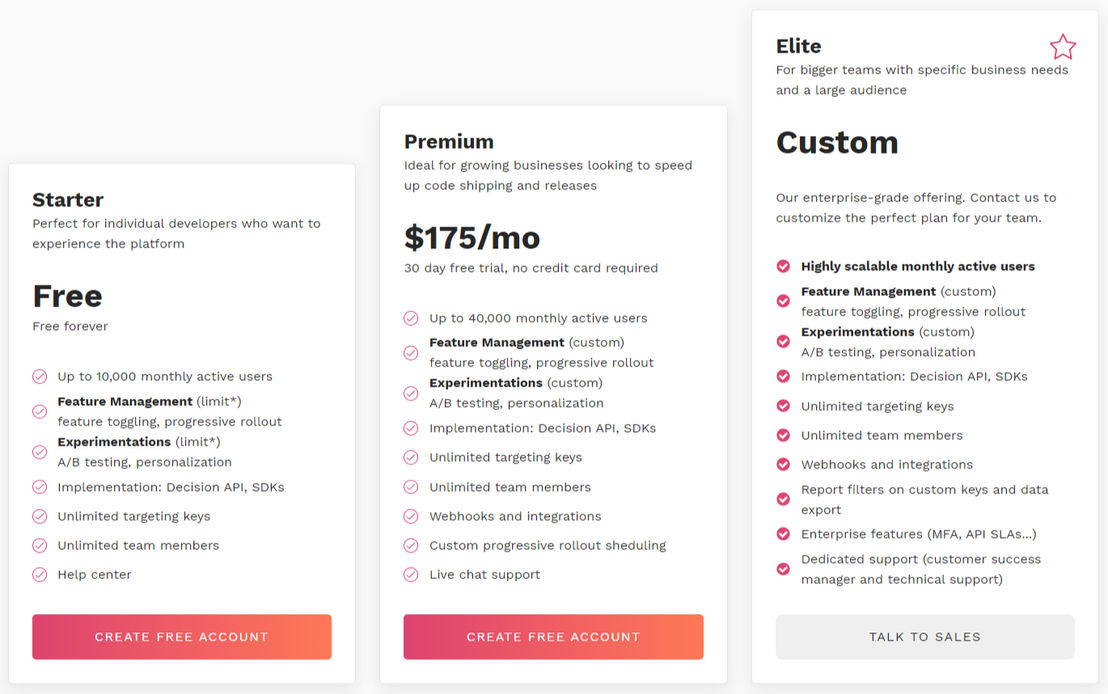 Flagship pricing 1