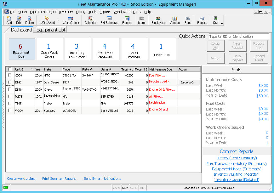 Fleet Maintenance Pro screenshot 2