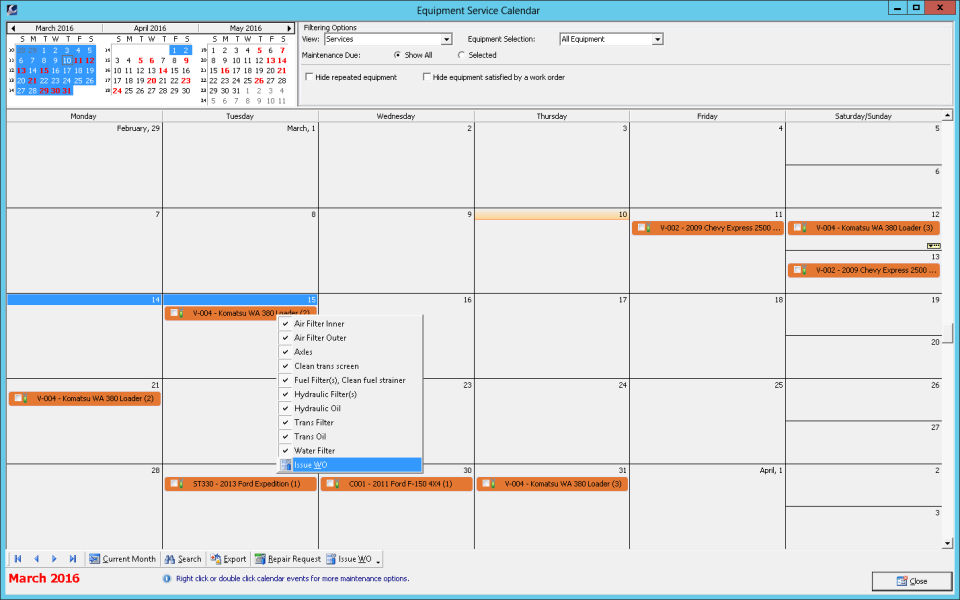 Fleet Maintenance Pro screenshot 4