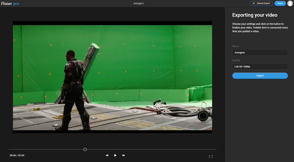 Flixier screenshot 2