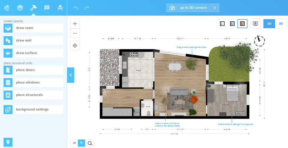 Floorplanner screenshot 2