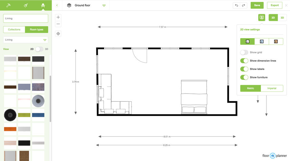 Floorplanner screenshot 3