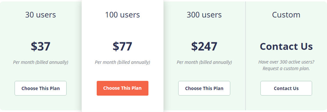 Flora LMS pricing 1