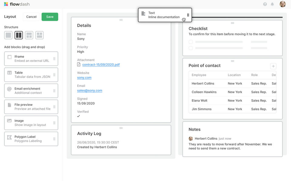 Flowdash screenshot 1