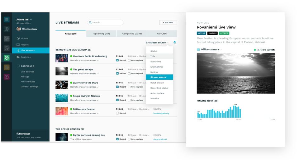 Flowplayer screenshot 3