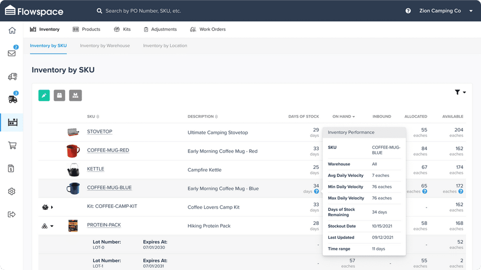 Flowspace screenshot 2
